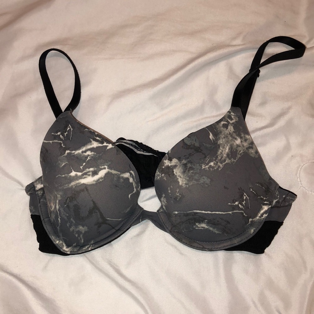 Pink bra